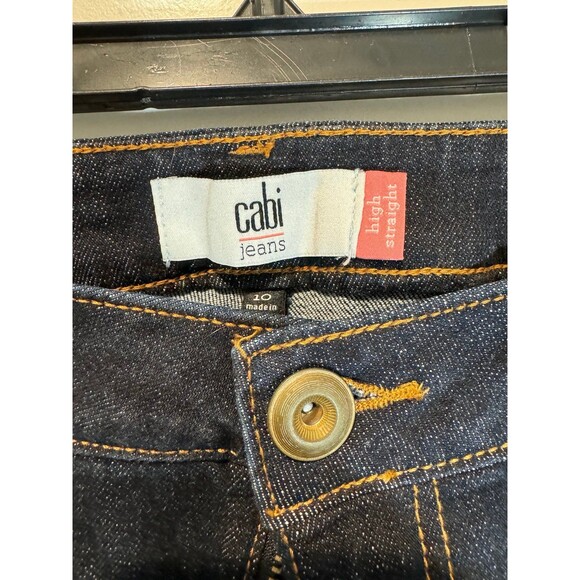 CAbi Style 3186 | High Straight Leg Jeans | Size 10 | NWOT - Picture 3 of 3